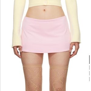 Sold out baby pink Danielle guizio mini skirt